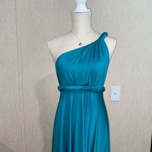 Turquoise Infinity Dress